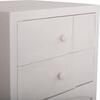 ΚΟΜΟΔΙΝΟ ΣΕΙΡΑ SANTORINI HM18047 MDF ΣΕ ΥΠΟΛΕΥΚΟ ΧΡΩΜΑ-3 ΣΥΡΤΑΡIA 48x38x55,5Υεκ.