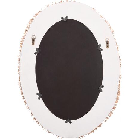 ΚΑΘΡΕΠΤΗΣ ΤΟΙΧΟΥ ΣΕΙΡΑ SANTORINI HM4528 MDF ΥΠΟΛΕΥΚΟ-ΔΙΑΚΟΣΜΗΣΗ ΣΕ ΜΠΕΖ 60x2x80Υεκ.