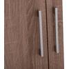 ΝΤΟΥΛΑΠΑ ΜΕ ΚΑΘΡΕΦΤΗ & ΣΥΡΤΑΡΙΑ JARRY HM2485.11 SONAMA OAK ΜΕΛΑΜΙΝΗ 119x48x183Υεκ