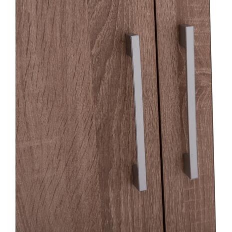 ΝΤΟΥΛΑΠΑ ΜΕ ΚΑΘΡΕΦΤΗ & ΣΥΡΤΑΡΙΑ JARRY HM2485.11 SONAMA OAK ΜΕΛΑΜΙΝΗ 119x48x183Υεκ