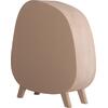 ΡΑΦΙΕΡΑ ΣΕΙΡΑ SANTORINI HM18060.02 MDF ΣΕ ΚΑΦΕ ΧΡΩΜΑ 120x38x133Υεκ.
