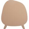 ΡΑΦΙΕΡΑ ΣΕΙΡΑ SANTORINI HM18060.02 MDF ΣΕ ΚΑΦΕ ΧΡΩΜΑ 120x38x133Υεκ.