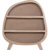 ΡΑΦΙΕΡΑ ΣΕΙΡΑ SANTORINI HM18060.02 MDF ΣΕ ΚΑΦΕ ΧΡΩΜΑ 120x38x133Υεκ.