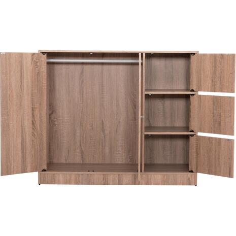 ΝΤΟΥΛΑΠΙ ΜΕ 4 ΑΠΟΘ.ΧΩΡΟΥΣ MATIN HM2480.02 SONAMA OAK ΜΕΛΑΜΙΝΗ 117x39,5x99,5Υεκ