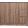ΝΤΟΥΛΑΠΙ ΜΕ 4 ΑΠΟΘ.ΧΩΡΟΥΣ MATIN HM2480.02 SONAMA OAK ΜΕΛΑΜΙΝΗ 117x39,5x99,5Υεκ