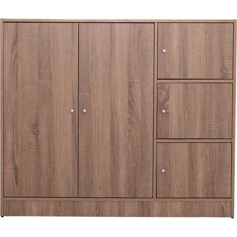 ΝΤΟΥΛΑΠΙ ΜΕ 4 ΑΠΟΘ.ΧΩΡΟΥΣ MATIN HM2480.02 SONAMA OAK ΜΕΛΑΜΙΝΗ 117x39,5x99,5Υεκ