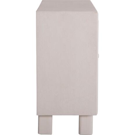 ΜΠΟΥΦΕΣ ΣΕΙΡΑ SANTORINI HM18048 MDF ΣΕ ΥΠΟΛΕΥΚΟ ΧΡΩΜΑ-3 ΣΥΡΤΑΡΙΑ & 2 ΠΟΡΤΕΣ 120x38x80Υεκ.
