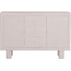 ΜΠΟΥΦΕΣ ΣΕΙΡΑ SANTORINI HM18048 MDF ΣΕ ΥΠΟΛΕΥΚΟ ΧΡΩΜΑ-3 ΣΥΡΤΑΡΙΑ & 2 ΠΟΡΤΕΣ 120x38x80Υεκ.