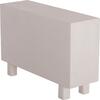 ΜΠΟΥΦΕΣ ΣΕΙΡΑ SANTORINI HM18048 MDF ΣΕ ΥΠΟΛΕΥΚΟ ΧΡΩΜΑ-3 ΣΥΡΤΑΡΙΑ & 2 ΠΟΡΤΕΣ 120x38x80Υεκ.