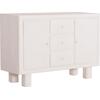 ΜΠΟΥΦΕΣ ΣΕΙΡΑ SANTORINI HM18048 MDF ΣΕ ΥΠΟΛΕΥΚΟ ΧΡΩΜΑ-3 ΣΥΡΤΑΡΙΑ & 2 ΠΟΡΤΕΣ 120x38x80Υεκ.
