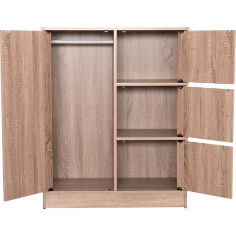 ΝΤΟΥΛΑΠΙ ΜΕ 4 ΑΠΟΘ.ΧΩΡΟΥΣ MATIN HM2479.02 SONAMA OAK ΜΕΛΑΜΙΝΗ 80x39,5x99,5Υεκ.