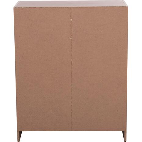 ΝΤΟΥΛΑΠΙ ΜΕ 4 ΑΠΟΘ.ΧΩΡΟΥΣ MATIN HM2479.02 SONAMA OAK ΜΕΛΑΜΙΝΗ 80x39,5x99,5Υεκ.