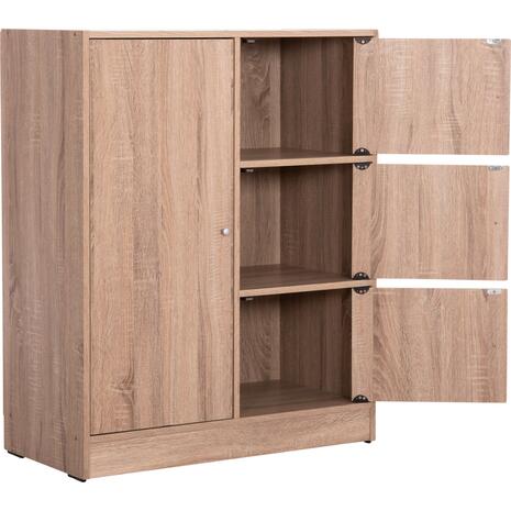 ΝΤΟΥΛΑΠΙ ΜΕ 4 ΑΠΟΘ.ΧΩΡΟΥΣ MATIN HM2479.02 SONAMA OAK ΜΕΛΑΜΙΝΗ 80x39,5x99,5Υεκ.