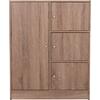 ΝΤΟΥΛΑΠΙ ΜΕ 4 ΑΠΟΘ.ΧΩΡΟΥΣ MATIN HM2479.02 SONAMA OAK ΜΕΛΑΜΙΝΗ 80x39,5x99,5Υεκ.