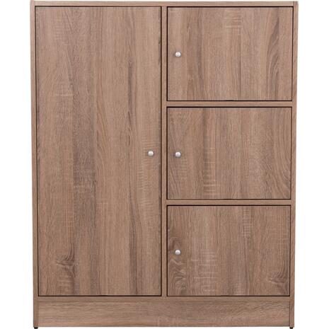 ΝΤΟΥΛΑΠΙ ΜΕ 4 ΑΠΟΘ.ΧΩΡΟΥΣ MATIN HM2479.02 SONAMA OAK ΜΕΛΑΜΙΝΗ 80x39,5x99,5Υεκ.