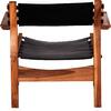 ΠΟΛΥΘΡΟΝΑ KONNA HM9928.01 TEAK ΞΥΛΟ ΣΕ ΦΥΣΙΚΟ-ΔΕΡΜΑ ΑΓΕΛΑΔΟΣ ΣΕ ΜΑΥΡΟ 80x64x73Υεκ.