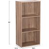 ΡΑΦΙΕΡΑ ΤΟΙΧΟΥ CUBICON HM9941.02 SONAMA OAK ΜΕΛΑΜΙΝΗ 38,5x23,5x80Υεκ.