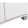 ΠΑΠΟΥΤΣΟΘΗΚΗ-ΝΤΟΥΛΑΠΑ CLUSE HM2403.03 ΜΕΛΑΜΙΝΗ ΛΕΥΚΟ ΧΡΩΜΑ 60Χ36,5Χ186,5Υεκ.