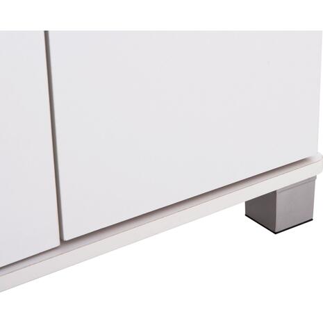 ΠΑΠΟΥΤΣΟΘΗΚΗ-ΝΤΟΥΛΑΠΑ CLUSE HM2403.03 ΜΕΛΑΜΙΝΗ ΛΕΥΚΟ ΧΡΩΜΑ 60Χ36,5Χ186,5Υεκ.