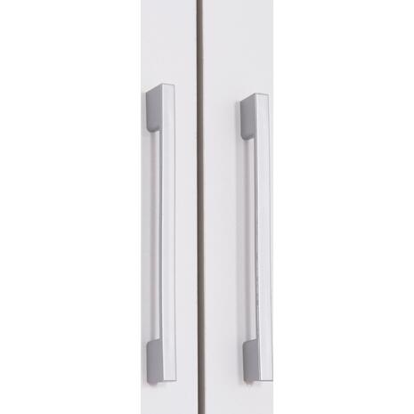 ΠΑΠΟΥΤΣΟΘΗΚΗ-ΝΤΟΥΛΑΠΑ CLUSE HM2403.03 ΜΕΛΑΜΙΝΗ ΛΕΥΚΟ ΧΡΩΜΑ 60Χ36,5Χ186,5Υεκ.