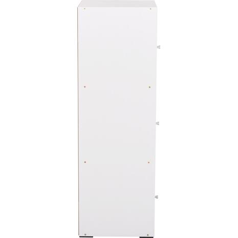 ΝΤΟΥΛΑΠΙ ΜΕ 3 ΑΠΟΘ. ΧΩΡΟΥΣ SORIANO HM9939.01 ΛΕΥΚΗ ΜΕΛΑΜΙΝΗ 40x39x119Υεκ.