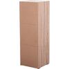 ΝΤΟΥΛΑΠΙ ΜΕ 3 ΑΠΟΘ. ΧΩΡΟΥΣ SORIANO HM9939.11 SONAMA OAK ΜΕΛΑΜΙΝΗ 40x39x119Υεκ.