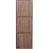 ΝΤΟΥΛΑΠΙ ΜΕ 3 ΑΠΟΘ. ΧΩΡΟΥΣ SORIANO HM9939.11 SONAMA OAK ΜΕΛΑΜΙΝΗ 40x39x119Υεκ.