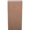 ΡΑΦΙΕΡΑ ΤΟΙΧΟΥ CUBICON HM9941.01 ΛΕΥΚΗ ΜΕΛΑΜΙΝΗ 38,5x23,5x80Υεκ.