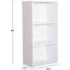 ΡΑΦΙΕΡΑ ΤΟΙΧΟΥ CUBICON HM9941.01 ΛΕΥΚΗ ΜΕΛΑΜΙΝΗ 38,5x23,5x80Υεκ.