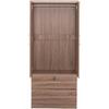 ΝΤΟΥΛΑΠΑ ΜΕ ΣΥΡΤΑΡΙΑ REINA HM2484.11 SONAMA OAK ΜΕΛΑΜΙΝΗ 80x48x183Υεκ.