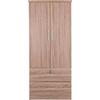 ΝΤΟΥΛΑΠΑ ΜΕ ΣΥΡΤΑΡΙΑ REINA HM2484.11 SONAMA OAK ΜΕΛΑΜΙΝΗ 80x48x183Υεκ.