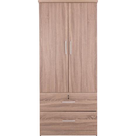ΝΤΟΥΛΑΠΑ ΜΕ ΣΥΡΤΑΡΙΑ REINA HM2484.11 SONAMA OAK ΜΕΛΑΜΙΝΗ 80x48x183Υεκ.