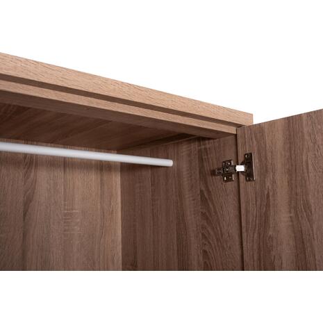 ΝΤΟΥΛΑΠΑ ΜΕ ΣΥΡΤΑΡΙΑ REINA HM2484.11 SONAMA OAK ΜΕΛΑΜΙΝΗ 80x48x183Υεκ.