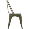 ΚΑΡΕΚΛΑ ΜΕΤΑΛΛΙΚΗ MELITA-PRO HM8641.43 ΣΕ DARK OLIVE GREEN 44x47x84.5Υεκ.