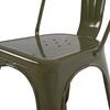 ΚΑΡΕΚΛΑ ΜΕΤΑΛΛΙΚΗ MELITA-PRO HM8641.43 ΣΕ DARK OLIVE GREEN 44x47x84.5Υεκ.