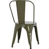 ΚΑΡΕΚΛΑ ΜΕΤΑΛΛΙΚΗ MELITA-PRO HM8641.43 ΣΕ DARK OLIVE GREEN 44x47x84.5Υεκ.
