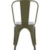 ΚΑΡΕΚΛΑ ΜΕΤΑΛΛΙΚΗ MELITA-PRO HM8641.43 ΣΕ DARK OLIVE GREEN 44x47x84.5Υεκ.