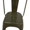 ΚΑΡΕΚΛΑ ΜΕΤΑΛΛΙΚΗ MELITA-PRO HM8641.43 ΣΕ DARK OLIVE GREEN 44x47x84.5Υεκ.