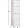 ΝΤΟΥΛΑΠΙ SORIANO HM9940.01 ΛΕΥΚΗ ΜΕΛΑΜΙΝΗ 40x39-41x157Υεκ.