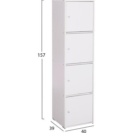 ΝΤΟΥΛΑΠΙ SORIANO HM9940.01 ΛΕΥΚΗ ΜΕΛΑΜΙΝΗ 40x39-41x157Υεκ.