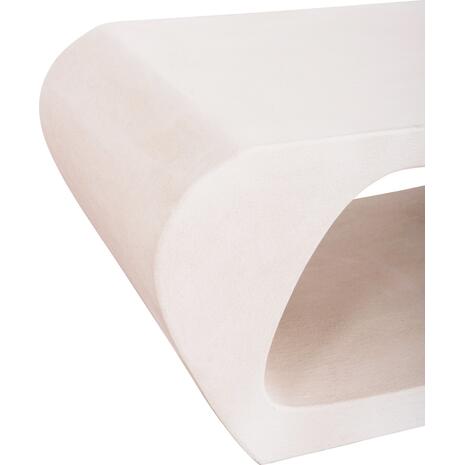 ΤΡΑΠΕΖΙ ΣΑΛΟΝΙΟΥ ΣΕΙΡΑ SANTORINI HM18071 MDF ΣΕ ΥΠΟΛΕΥΚΟ ΧΡΩΜΑ 100x60x45Υεκ.