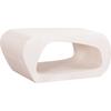 ΤΡΑΠΕΖΙ ΣΑΛΟΝΙΟΥ ΣΕΙΡΑ SANTORINI HM18071 MDF ΣΕ ΥΠΟΛΕΥΚΟ ΧΡΩΜΑ 100x60x45Υεκ.
