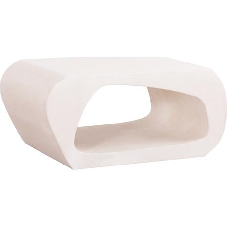 ΤΡΑΠΕΖΙ ΣΑΛΟΝΙΟΥ ΣΕΙΡΑ SANTORINI HM18071 MDF ΣΕ ΥΠΟΛΕΥΚΟ ΧΡΩΜΑ 100x60x45Υεκ.