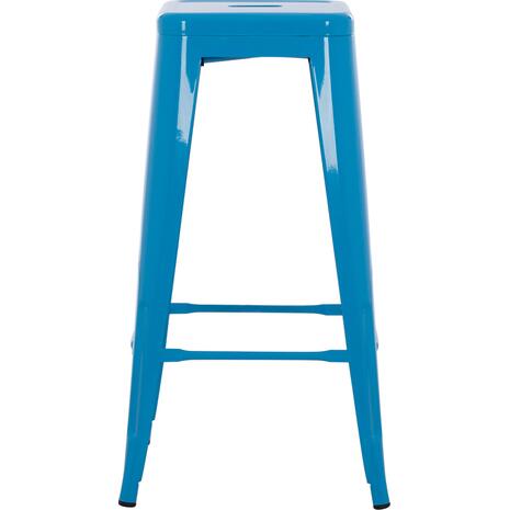 ΣΚΑΜΠΟ ΜΠΑΡ ΜΕΤΑΛΛΙΚΟ MELITA-PRO HM8642.48 ΣΕ ΜΠΛΕ 43x43x78Υεκ.