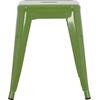 ΣΚΑΜΠΟ ΜΕΤΑΛΛΙΚΟ MELITA HM0096.53 ΣΕ LIGHT OLIVE GREEN ΧΡΩΜΑ 37x37x45Υεκ.