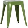 ΣΚΑΜΠΟ ΜΕΤΑΛΛΙΚΟ MELITA HM0096.53 ΣΕ LIGHT OLIVE GREEN ΧΡΩΜΑ 37x37x45Υεκ.