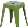 ΣΚΑΜΠΟ ΜΕΤΑΛΛΙΚΟ MELITA HM0096.53 ΣΕ LIGHT OLIVE GREEN ΧΡΩΜΑ 37x37x45Υεκ.