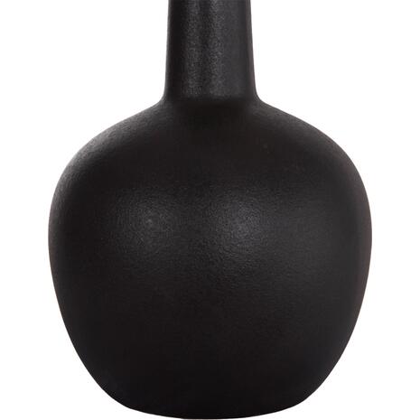 ΕΠΙΤΡΑΠΕΖΙΟ ΚΕΡΑΜΙΚΟ ΔΙΑΚΟΣΜΗΤΙΚΟ ELENDIL HM4593.02 ΜΑΥΡΟ ΜΑΤ 14,5x25Υεκ