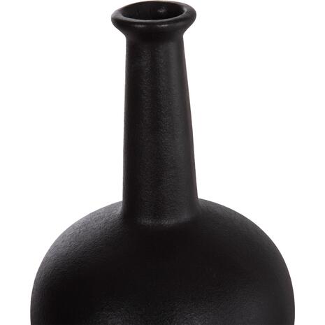 ΕΠΙΤΡΑΠΕΖΙΟ ΚΕΡΑΜΙΚΟ ΔΙΑΚΟΣΜΗΤΙΚΟ ELENDIL HM4593.02 ΜΑΥΡΟ ΜΑΤ 14,5x25Υεκ