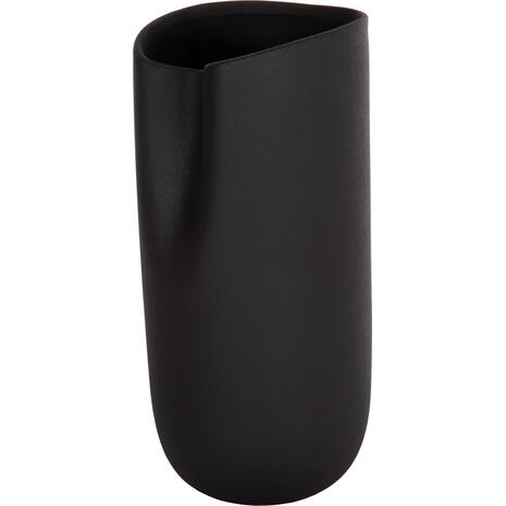 ΕΠΙΤΡΑΠΕΖΙΟ ΚΕΡΑΜΙΚΟ ΔΙΑΚΟΣΜΗΤΙΚΟ GLAZE HM4606.02 ΜΑΥΡΟ ΜΑΤ 17x16,5x37Υεκ